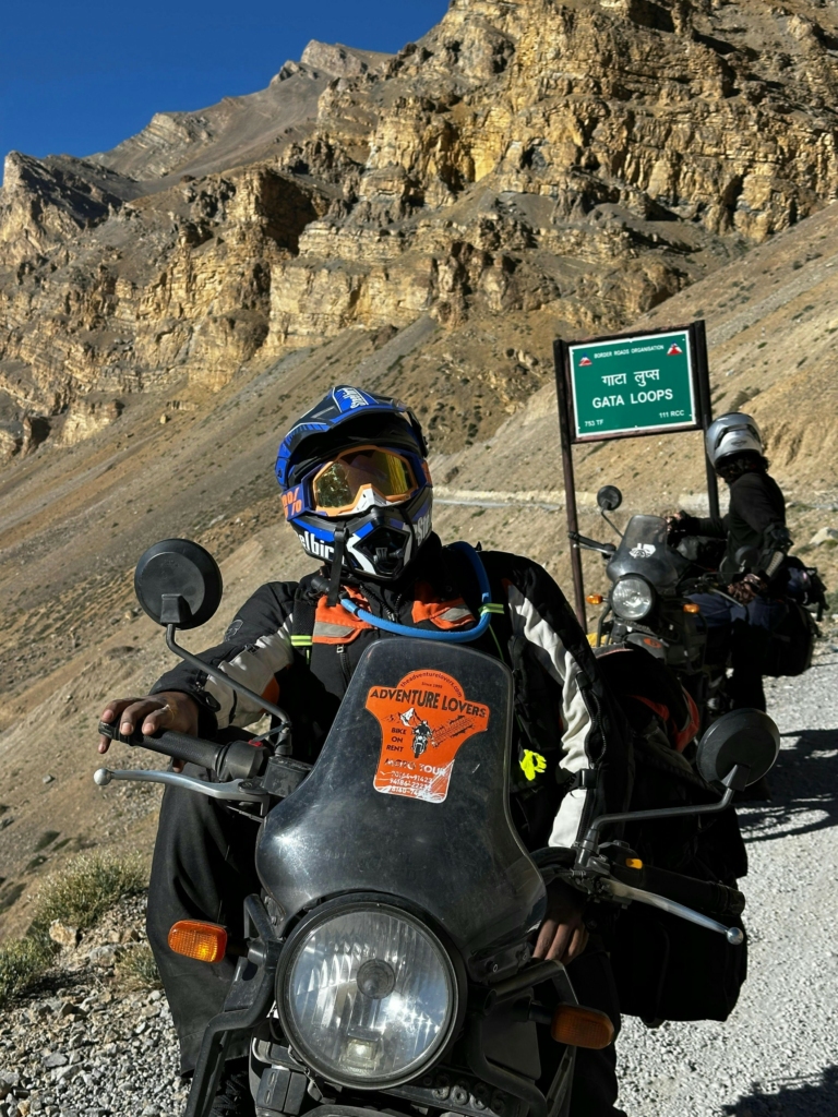 srinagar to ladakh bike trip route