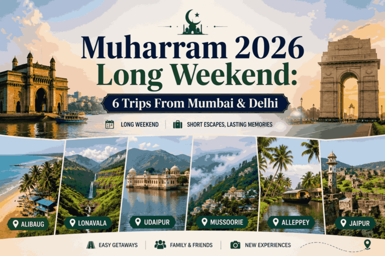 Moharram 2026 Long Weekend: Date & 6 Quick Trips From Mumbai and Delhi