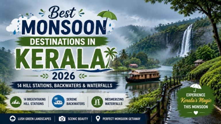 monsoon destinations in Kerala