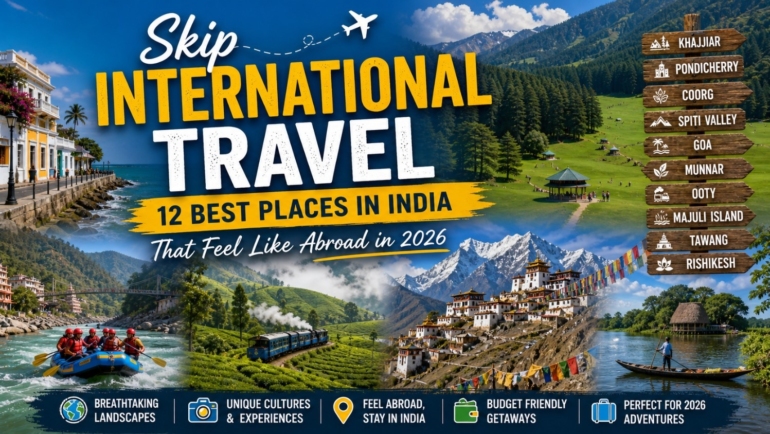 best places in India feel like abroad