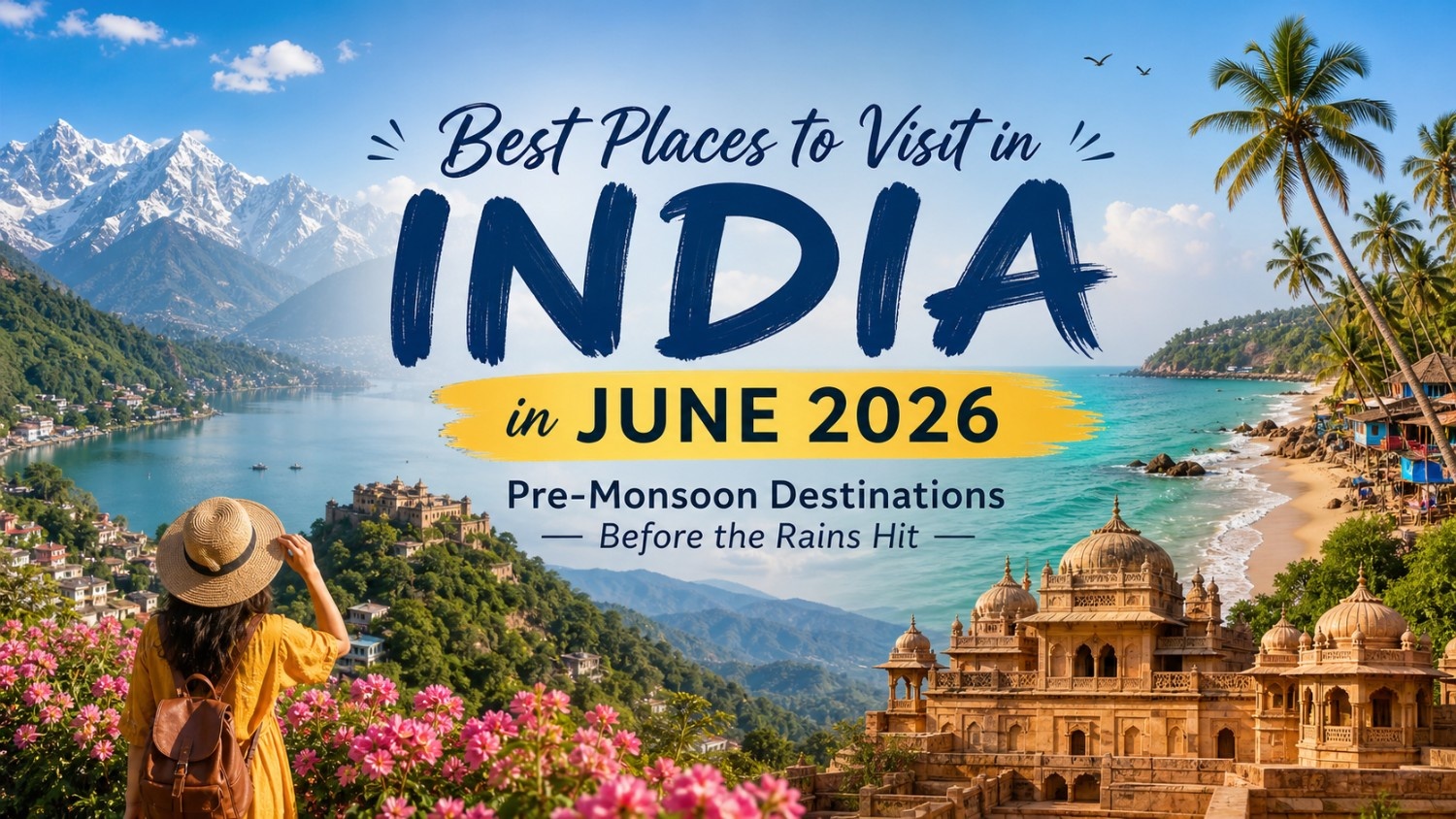 best places in India in june 2026