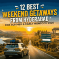 12 Best Weekend Getaways from Hyderabad for Summer & Early Monsoon