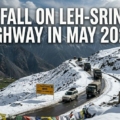 places to see snow in india