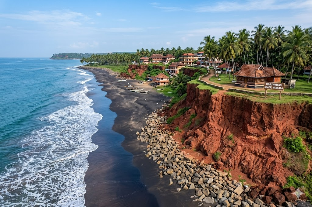 black sand beaches in india