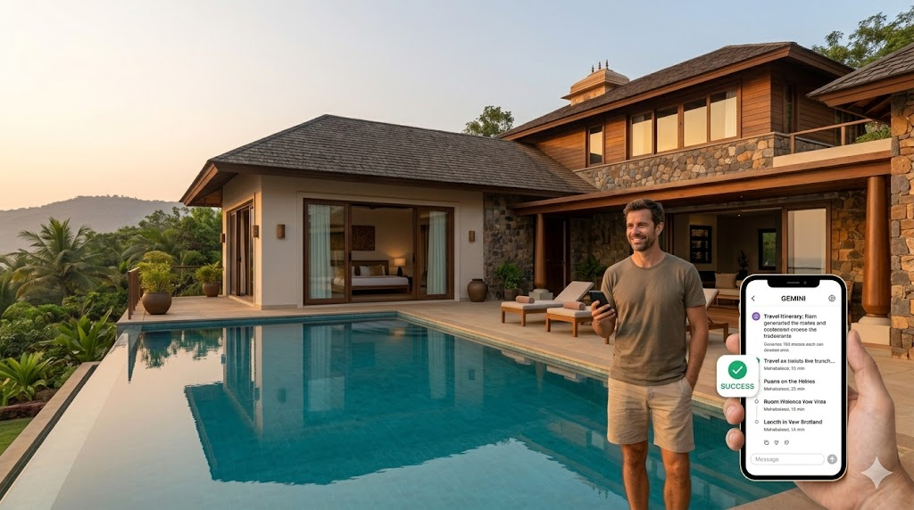 how to plan a weekend getaway with ai