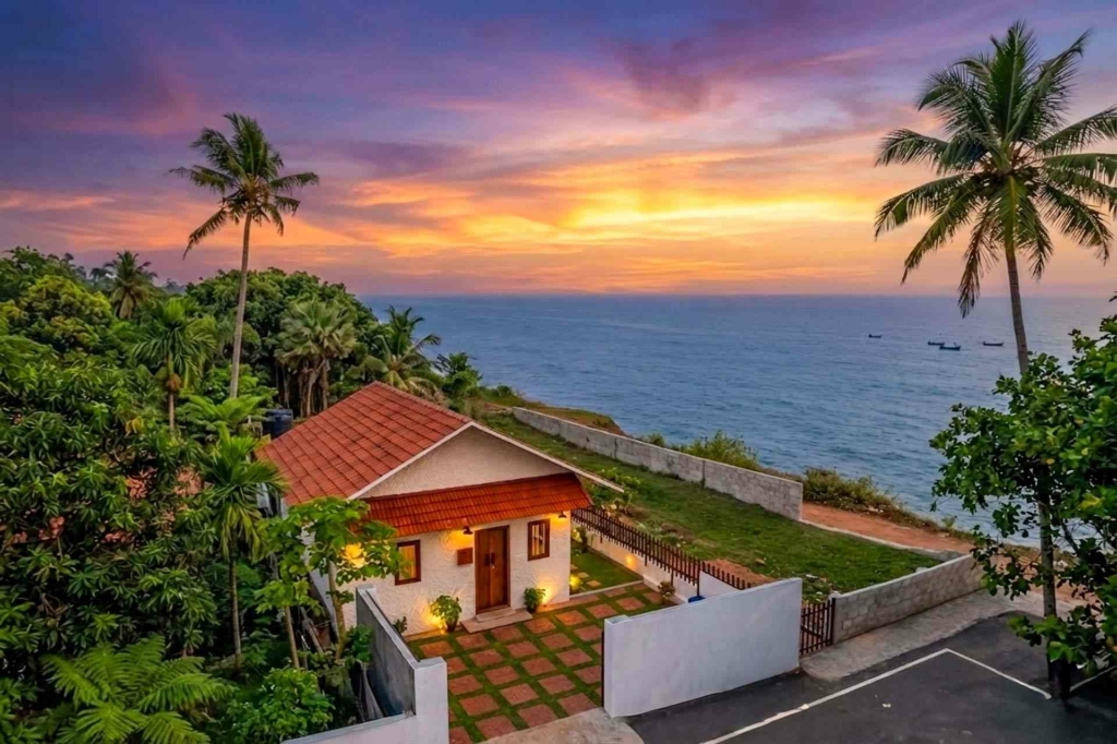 beach villas in varkala