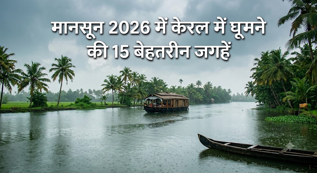 केरल में मानसून में घूमने की जगह
