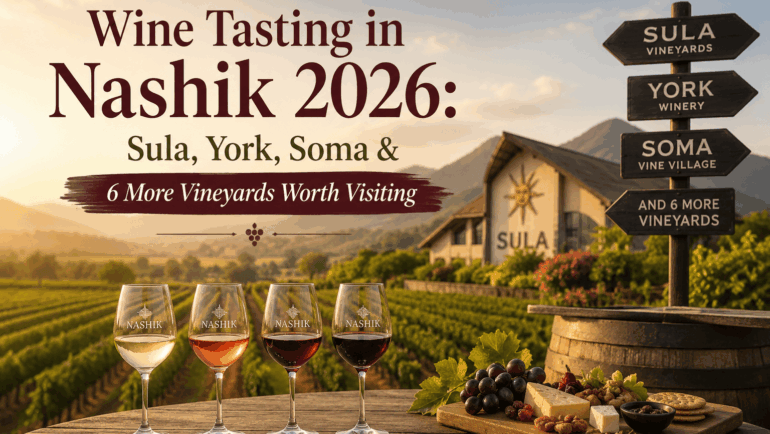 Wine Tasting in Nashik 2026: Sula, York, Soma & 6 More Vineyards Worth Visiting