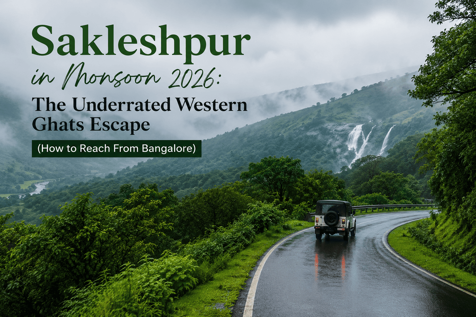 Sakleshpur in Monsoon 2026: The Underrated Western Ghats Escape (How to Reach From Bangalore)