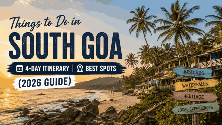 Things to Do in South Goa: 4-Day Itinerary & Best Spots (2026 Guide)