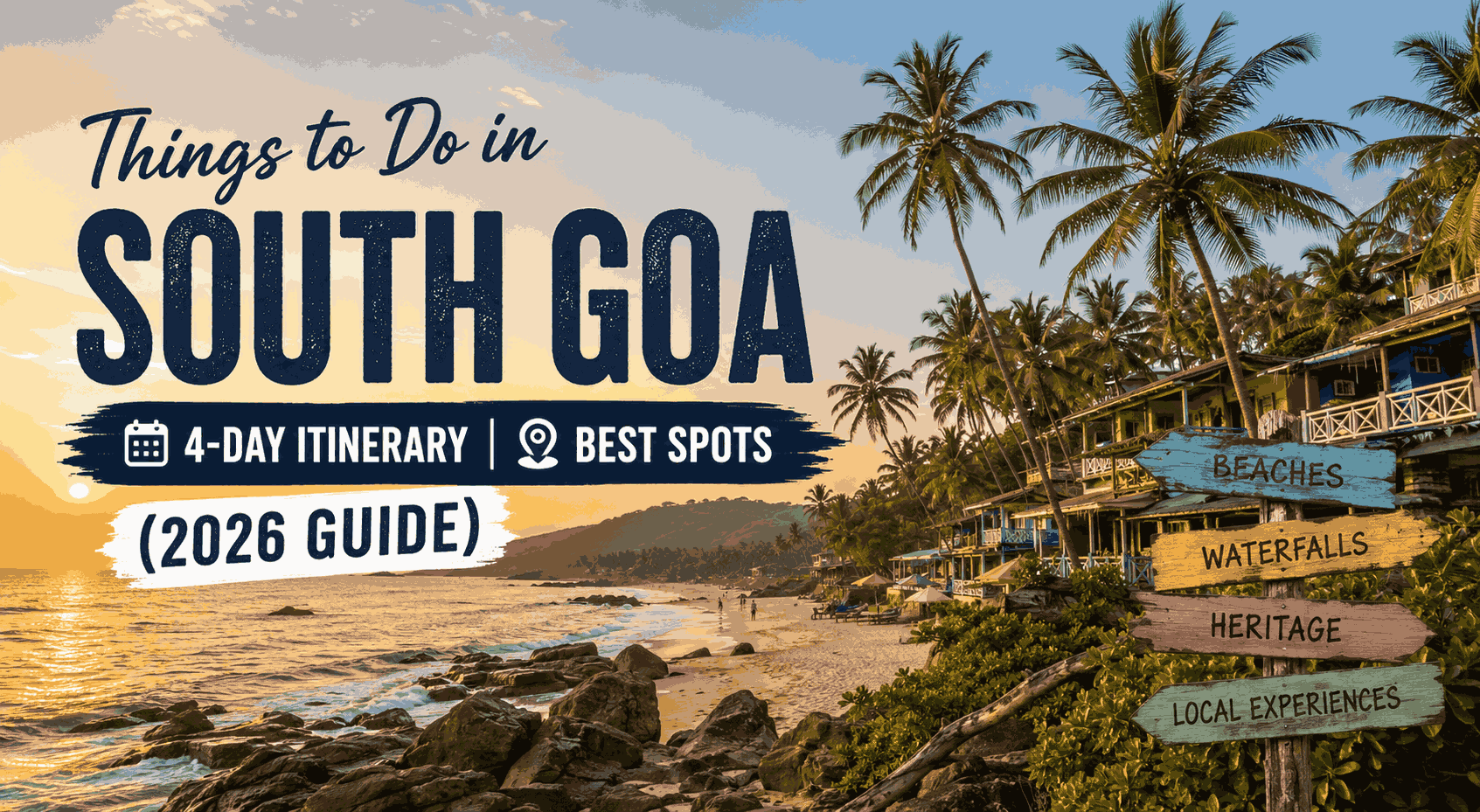 Things to Do in South Goa: 4-Day Itinerary & Best Spots (2026 Guide)