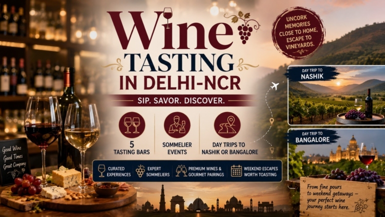 wine tasting in Delhi