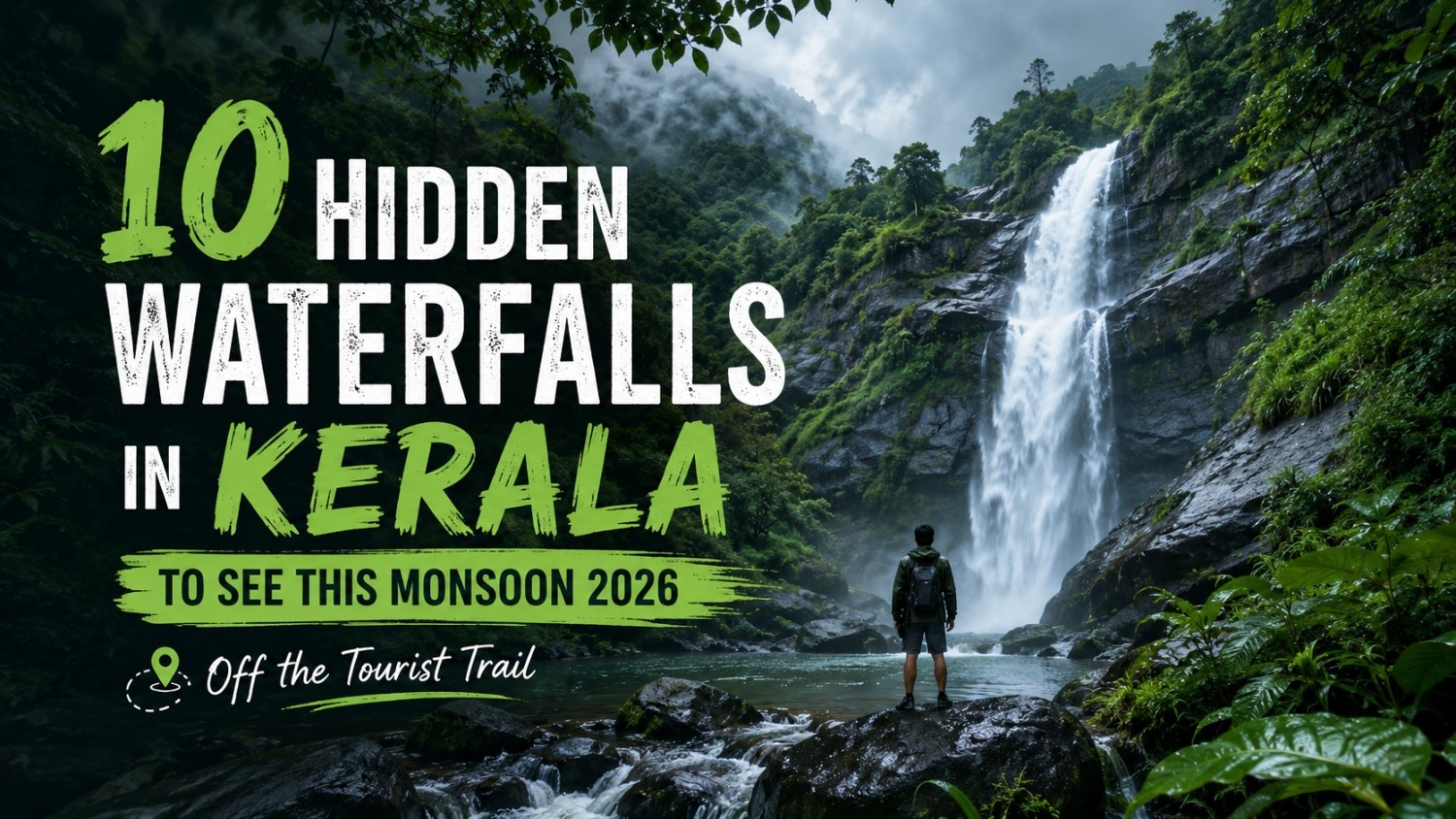 Hidden Waterfalls in Kerala