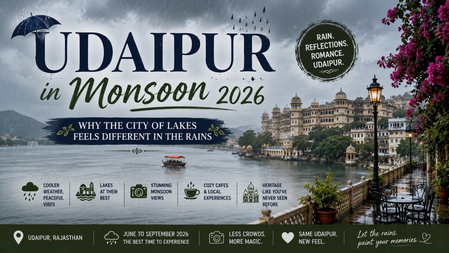 Udaipur in Monsoon