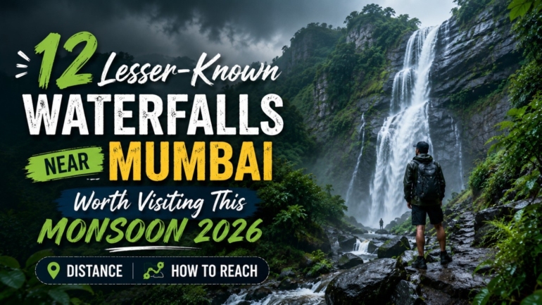 hidden waterfalls near Mumbai