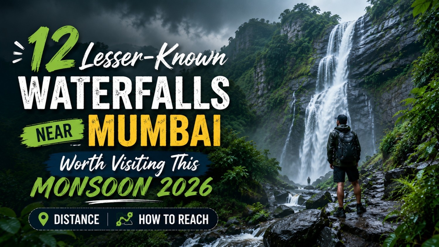 hidden waterfalls near Mumbai