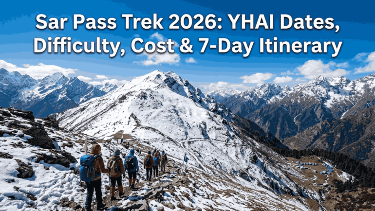 Sar pass trek