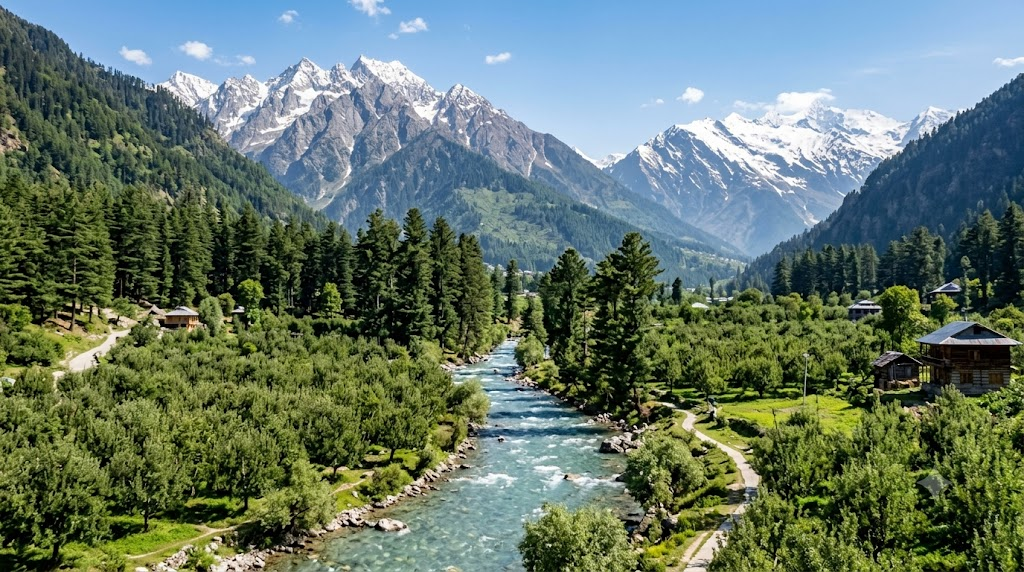 Harsil valley in june, plan a trip to north in june