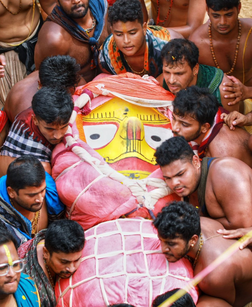 devotees at bahuda yatra in 2026