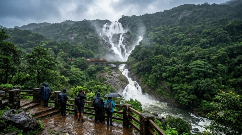 dudhsagar falls 2026