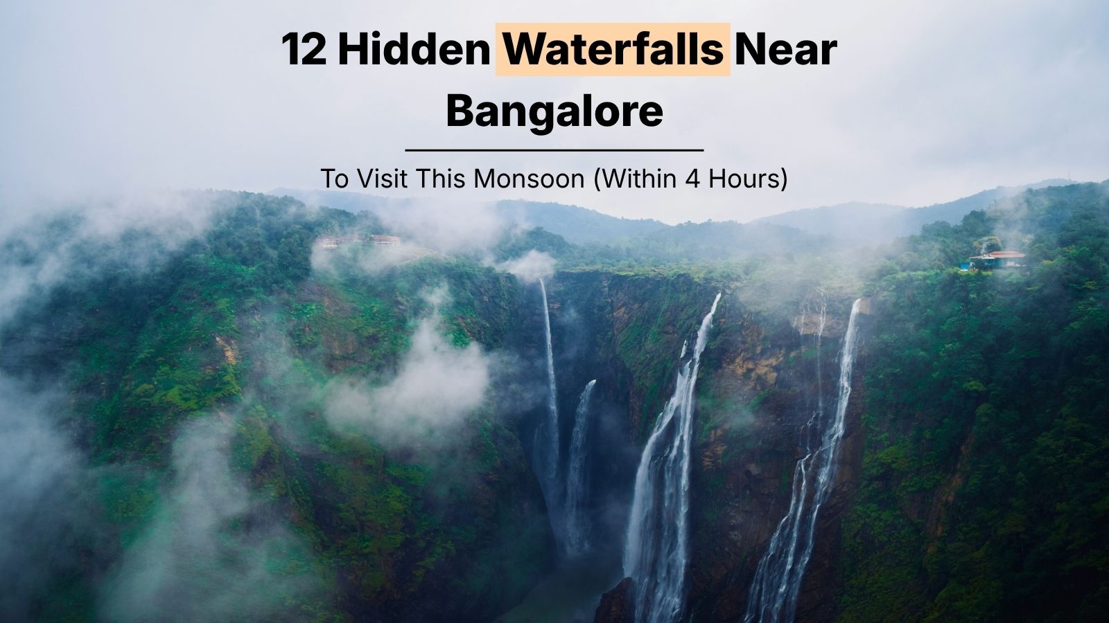 waterfalls near Bangalore