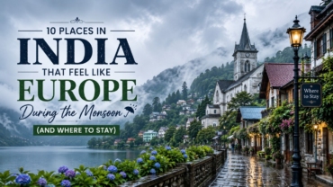 places in India feel like Europe