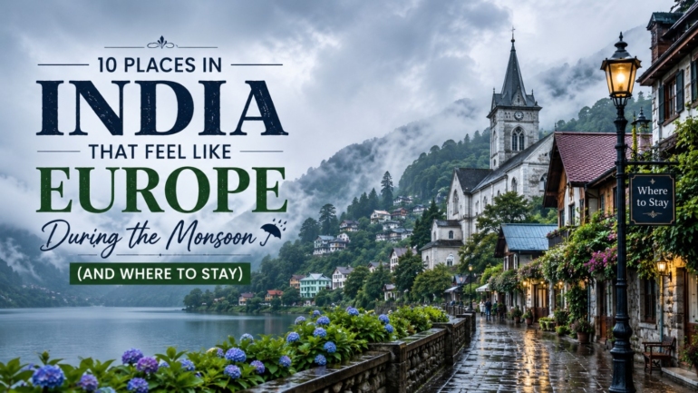 places in India feel like Europe