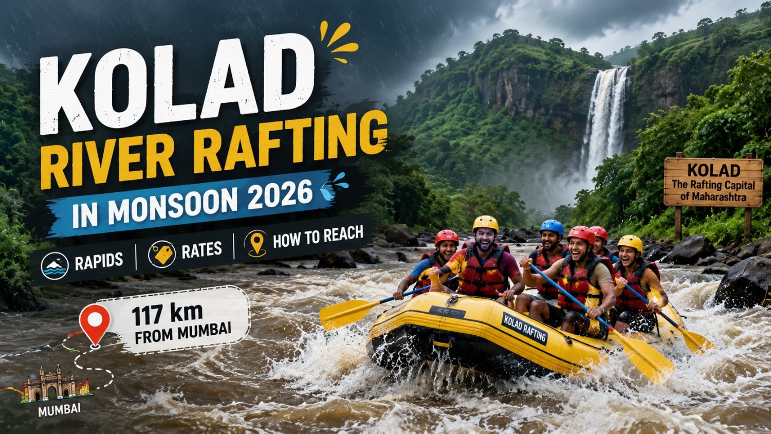 Kolad river rafting
