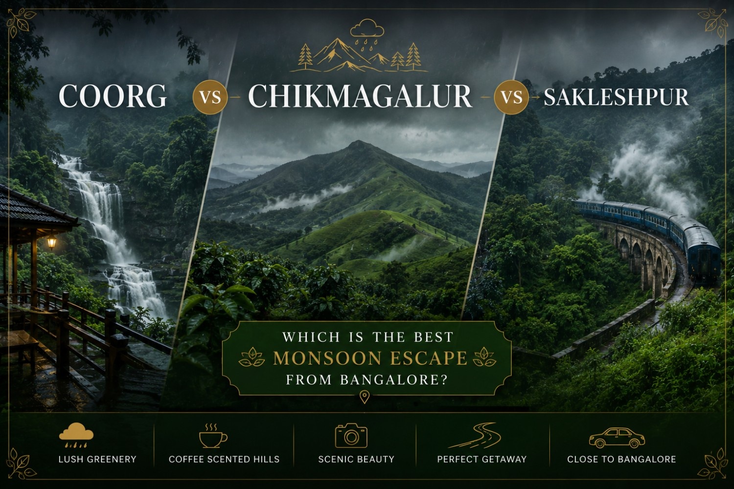 monsoon getaways from bangalore