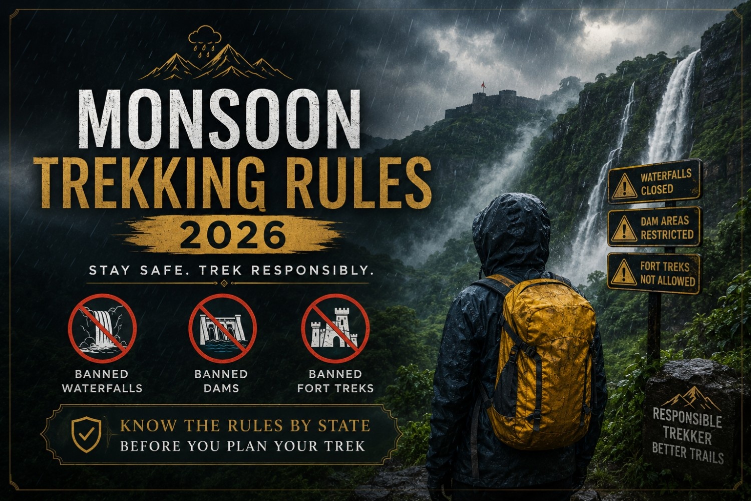 monsoon trekking rules