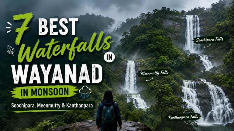 waterfalls in Wayanad