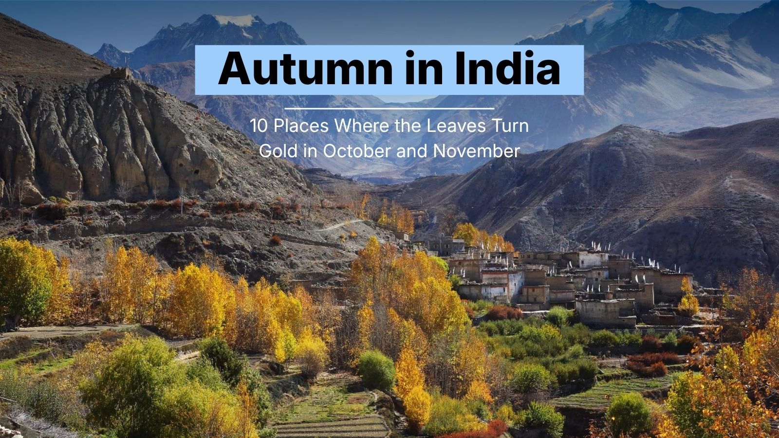 Autumn in India