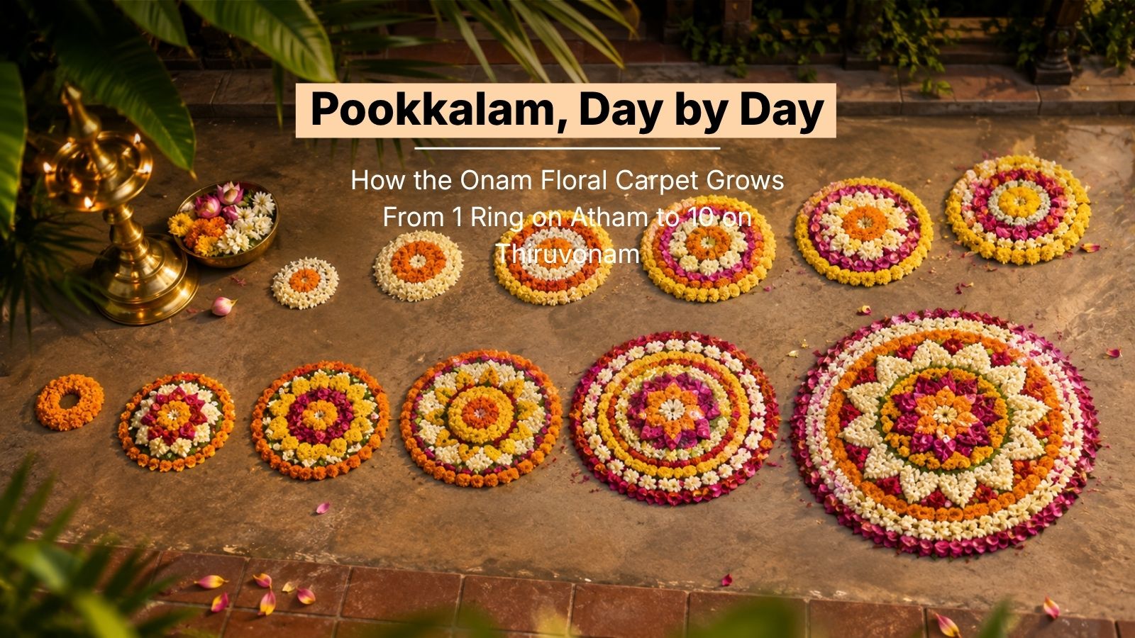 Pookkalam: Onam 2026