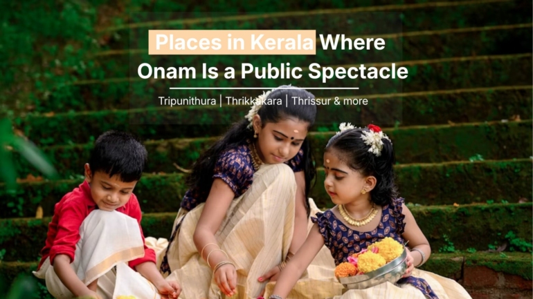 Places in kerala for Onam