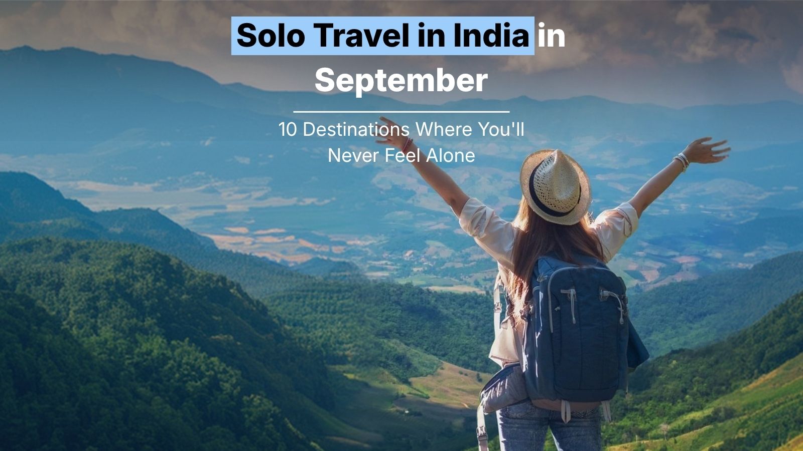 Solo travel in India in September