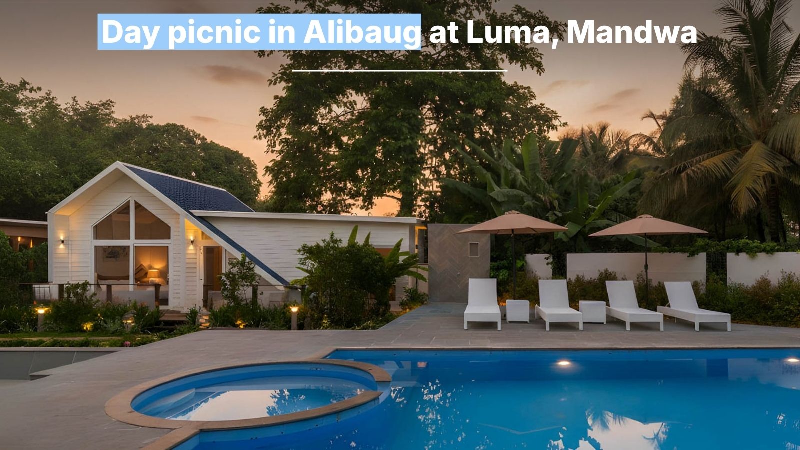 villas in alibaug with pool near jetty